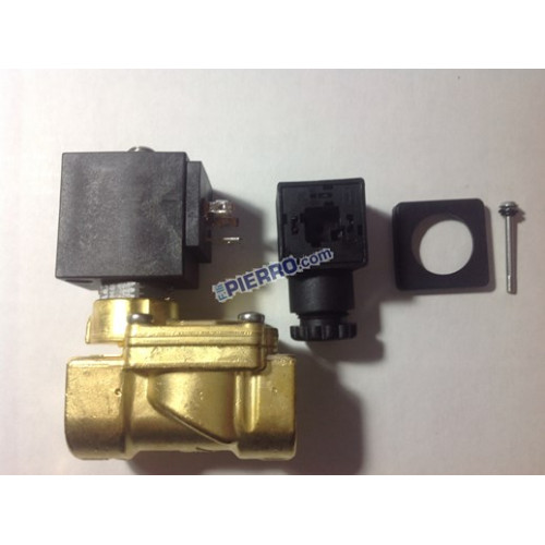 Elettrovalvola Normalmente Aperta 1/2'' DC12V/24V: Solenoide In Plastica E Ottone Per Acqua, 5W - 4